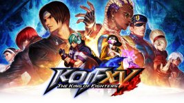 Das Bild zeigt eine farbenfrohe und actionreiche Illustration aus dem Spiel The King of Fighters XV. Im Vordergrund sind mehrere Charaktere dargestellt, die jeweils unterschiedliche Posen und Ausdrücke zeigen, während sie in einer dynamischen Szene platziert sind. Die Charaktere sind mit markanten Details und individuellen Outfits versehen, die ihre einzigartigen Persönlichkeiten widerspiegeln. Im Hintergrund leuchten Effekte in verschiedenen Farben, was die Intensität und das aufregende Gefühl eines Kampfspiels verstärkt. Am unteren Rand des Bildes befindet sich das Logo des Spiels, welches die Markenidentität unterstreicht. Das Bild zeigt eine farbenfrohe und actionreiche Illustration aus dem Spiel The King of Fighters XV. Im Vordergrund sind mehrere Charaktere dargestellt, die jeweils unterschiedliche Posen und Ausdrücke zeigen, während sie in einer dynamischen Szene platziert sind. Die Charaktere sind mit markanten Details und individuellen Outfits versehen, die ihre einzigartigen Persönlichkeiten widerspiegeln. Im Hintergrund leuchten Effekte in verschiedenen Farben, was die Intensität und das aufregende Gefühl eines Kampfspiels verstärkt. Am unteren Rand des Bildes befindet sich das Logo des Spiels, welches die Markenidentität unterstreicht.