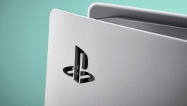 Das Bild zeigt die Detailansicht eines PlayStation 5 Konsolen-Designs. Die Konsole hat ein modernes, elegantes Aussehen mit klaren Linien und einer weißen Oberfläche. Das schwarze PlayStation-Logo ist prominent auf der Vorderseite platziert. Die Hintergrundfarbe ist ein sanftes Türkis, das einen ansprechenden Kontrast zur Konsole bildet. Insgesamt strahlt das Bild ein Gefühl von Technologie und Gaming-Komfort aus und richtet sich an Spielenthusiasten. Das Bild zeigt die Detailansicht eines PlayStation 5 Konsolen-Designs. Die Konsole hat ein modernes, elegantes Aussehen mit klaren Linien und einer weißen Oberfläche. Das schwarze PlayStation-Logo ist prominent auf der Vorderseite platziert. Die Hintergrundfarbe ist ein sanftes Türkis, das einen ansprechenden Kontrast zur Konsole bildet. Insgesamt strahlt das Bild ein Gefühl von Technologie und Gaming-Komfort aus und richtet sich an Spielenthusiasten.