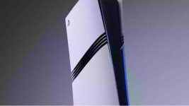 Das Bild zeigt eine PlayStation 5-Konsole im Profil vor einem schlichten, dunklen Hintergrund. Die Konsole zeichnet sich durch ihre moderne, futuristische Form aus, die in einer Kombination aus Weiß und Schwarz gehalten ist. Die charakteristischen Linien und die Beleuchtung verleihen ihr ein ansprechendes, elegantes Aussehen, das die Aufmerksamkeit auf die innovative Technologie lenkt, die Sony in dieses Gerät integriert hat. Die Bildkomposition hebt die Konturen der Konsole hervor und vermittelt den Eindruck von Bewegung und Dynamik. Das Bild zeigt eine PlayStation 5-Konsole im Profil vor einem schlichten, dunklen Hintergrund. Die Konsole zeichnet sich durch ihre moderne, futuristische Form aus, die in einer Kombination aus Weiß und Schwarz gehalten ist. Die charakteristischen Linien und die Beleuchtung verleihen ihr ein ansprechendes, elegantes Aussehen, das die Aufmerksamkeit auf die innovative Technologie lenkt, die Sony in dieses Gerät integriert hat. Die Bildkomposition hebt die Konturen der Konsole hervor und vermittelt den Eindruck von Bewegung und Dynamik.