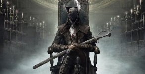 Das Bild zeigt eine düstere, atmosphärische Szene aus dem Spiel Bloodborne. Im Mittelpunkt sitzt eine mysteriöse Figur auf einem großen Thron. Die Person trägt eine auffällige Maske und einen langen, dunklen Umhang. Um sie herum ist ein schwach beleuchteter Raum mit Kerzen und einer gotischen Architektur, die eine bedrückende Stimmung erzeugt. Die gesamte Szenerie vermittelt das Gefühl von Gefahr und Angst, passend zum thematischen Ambiente des Spiels. Das Bild zeigt eine düstere, atmosphärische Szene aus dem Spiel Bloodborne. Im Mittelpunkt sitzt eine mysteriöse Figur auf einem großen Thron. Die Person trägt eine auffällige Maske und einen langen, dunklen Umhang. Um sie herum ist ein schwach beleuchteter Raum mit Kerzen und einer gotischen Architektur, die eine bedrückende Stimmung erzeugt. Die gesamte Szenerie vermittelt das Gefühl von Gefahr und Angst, passend zum thematischen Ambiente des Spiels.