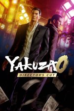 Das Bild zeigt das Cover des Spiels Yakuza 0 Director's Cut. Im Vordergrund stehen zwei Charaktere, die in eleganten, formellen Anzügen gekleidet sind und eine entschlossene Haltung einnehmen. Ihre Körperhaltung vermittelt eine gewisse Intensität und Spannung. Im Hintergrund ist eine lebendige, neonbeleuchtete Stadtlandschaft zu sehen, die den typischen urbanen Charakter der Yakuza Reihe widerspiegelt. Über diesem Szene prangt der Titel des Spiels auf auffällige Weise, was die Aufmerksamkeit auf sich zieht. Insgesamt vermittelt das Bild ein Gefühl von Action, Drama und dem einzigartigen Stil der Yakuza-Serie.'s Cut. Im Vordergrund stehen zwei Charaktere, die in eleganten, formellen Anzügen gekleidet sind und eine entschlossene Haltung einnehmen. Ihre Körperhaltung vermittelt eine gewisse Intensität und Spannung. Im Hintergrund ist eine lebendige, neonbeleuchtete Stadtlandschaft zu sehen, die den typischen urbanen Charakter der Yakuza Reihe widerspiegelt. Über diesem Szene prangt der Titel des Spiels auf auffällige Weise, was die Aufmerksamkeit auf sich zieht. Insgesamt vermittelt das Bild ein Gefühl von Action, Drama und dem einzigartigen Stil der Yakuza-Serie.