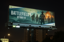 Das Bild zeigt zwei markante Werbeaktionen für das Spiel Battlefield 6. Auf der linken Seite ist ein großes Plakat in Hollywood, das das Spiel bewirbt und das Veröffentlichungsdatum, den 10. Oktober, anzeigt. Auf der rechten Seite sieht man einen typischen roten Doppeldeckerbus in London, der ebenfalls mit Battlefield 6 beworben wird. Beide Werbeformate nutzen auffällige Farben und Designs, um die Aufmerksamkeit der Passanten zu gewinnen. Diese Werbeaktionen unterstreichen die aggressive Marketingstrategie von Sony, um Battlefield 6 in den Fokus der Gamer zu rücken. Das Bild zeigt zwei markante Werbeaktionen für das Spiel Battlefield 6. Auf der linken Seite ist ein großes Plakat in Hollywood, das das Spiel bewirbt und das Veröffentlichungsdatum, den 10. Oktober, anzeigt. Auf der rechten Seite sieht man einen typischen roten Doppeldeckerbus in London, der ebenfalls mit Battlefield 6 beworben wird. Beide Werbeformate nutzen auffällige Farben und Designs, um die Aufmerksamkeit der Passanten zu gewinnen. Diese Werbeaktionen unterstreichen die aggressive Marketingstrategie von Sony, um Battlefield 6 in den Fokus der Gamer zu rücken.