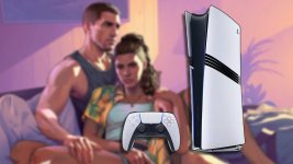 Das Bild zeigt die PS5 Pro, umgeben von Szenen, die an die Atmosphäre eines modernen Videospiels erinnern. Im Hintergrund sind zwei Personen zu sehen, die entspannt auf einem Sofa sitzen, was eine spielerische Umgebung vermittelt. Die Konsole steht im Fokus und repräsentiert die neueste Technologie im Gaming-Bereich, während der Controller vor ihr platziert ist. Das Gesamtbild kombiniert Elemente von Unterhaltung und Interaktivität, wodurch die PS5 Pro als Symbol für das nächste Level des Gamings hervorgehoben wird. Das Bild zeigt die PS5 Pro, umgeben von Szenen, die an die Atmosphäre eines modernen Videospiels erinnern. Im Hintergrund sind zwei Personen zu sehen, die entspannt auf einem Sofa sitzen, was eine spielerische Umgebung vermittelt. Die Konsole steht im Fokus und repräsentiert die neueste Technologie im Gaming-Bereich, während der Controller vor ihr platziert ist. Das Gesamtbild kombiniert Elemente von Unterhaltung und Interaktivität, wodurch die PS5 Pro als Symbol für das nächste Level des Gamings hervorgehoben wird.