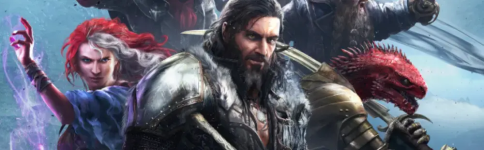 Das Bild zeigt eine dynamische Szene aus dem Rollenspiel Divinity: Original Sin II, das auf verschiedene moderne Konsolen veröffentlicht wurde. Im Vordergrund sind mehrere Charaktere zu sehen, die unterschiedliche Rassen und Klassen repräsentieren. Diese Charaktere scheinen bereit für ein Abenteuer, inmitten einer fantastischen Kulisse, die das epische Setting des Spiels unterstreicht. Die Darstellung vermittelt eine Atmosphäre von Magie und Kampf, passend zu den Themen des Spiels und dessen Fokus auf Entscheidungen und Charakterentwicklung. Das Bild zeigt eine dynamische Szene aus dem Rollenspiel Divinity: Original Sin II, das auf verschiedene moderne Konsolen veröffentlicht wurde. Im Vordergrund sind mehrere Charaktere zu sehen, die unterschiedliche Rassen und Klassen repräsentieren. Diese Charaktere scheinen bereit für ein Abenteuer, inmitten einer fantastischen Kulisse, die das epische Setting des Spiels unterstreicht. Die Darstellung vermittelt eine Atmosphäre von Magie und Kampf, passend zu den Themen des Spiels und dessen Fokus auf Entscheidungen und Charakterentwicklung.