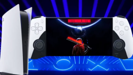 Das Bild zeigt ein futuristisches Handheld-Gerät, das eine wichtige Rolle in der nächsten Generation von PlayStation-Konsolen spielt. Es kombiniert Design-Elemente eines klassischen PlayStation-Controllers mit einem großen, hochauflösenden Bildschirm in der Mitte. Auf dem Display ist ein Spieltitel zu sehen, der auf das gaming-orientierte Konzept des Geräts hinweist. Im Hintergrund sind dynamische, leuchtende Linien in Blau zu erkennen, die die moderne, technische Ästhetik der PlayStation-Welt unterstreichen. Der gesamte Eindruck vermittelt eine Mischung aus Nostalgie und futuristischer Innovation, die die Vorfreude auf die kommende Konsolengeneration steigert. Das Bild zeigt ein futuristisches Handheld-Gerät, das eine wichtige Rolle in der nächsten Generation von PlayStation-Konsolen spielt. Es kombiniert Design-Elemente eines klassischen PlayStation-Controllers mit einem großen, hochauflösenden Bildschirm in der Mitte. Auf dem Display ist ein Spieltitel zu sehen, der auf das gaming-orientierte Konzept des Geräts hinweist. Im Hintergrund sind dynamische, leuchtende Linien in Blau zu erkennen, die die moderne, technische Ästhetik der PlayStation-Welt unterstreichen. Der gesamte Eindruck vermittelt eine Mischung aus Nostalgie und futuristischer Innovation, die die Vorfreude auf die kommende Konsolengeneration steigert.