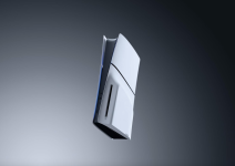 Das Bild zeigt eine PlayStation 5, eine moderne Spielekonsole von Sony. Die Konsole hat ein elegantes, futuristisches Design mit einer weißen Oberflächenstruktur, die von einem schwarzen Bereich ergänzt wird. Die Form ist leicht geschwungen, was der Konsole ein dynamisches Aussehen verleiht. Sie ist auf einem neutralen Hintergrund platziert, wodurch der Fokus auf dem Gerät selbst liegt. Das Bild zeigt eine PlayStation 5, eine moderne Spielekonsole von Sony. Die Konsole hat ein elegantes, futuristisches Design mit einer weißen Oberflächenstruktur, die von einem schwarzen Bereich ergänzt wird. Die Form ist leicht geschwungen, was der Konsole ein dynamisches Aussehen verleiht. Sie ist auf einem neutralen Hintergrund platziert, wodurch der Fokus auf dem Gerät selbst liegt.