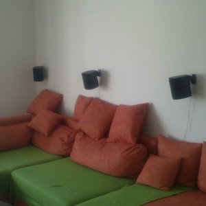 Zock-Sofa wenn die mietze ma nich den platz besetzt :)