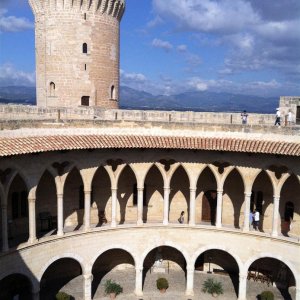 Burg über Palma.