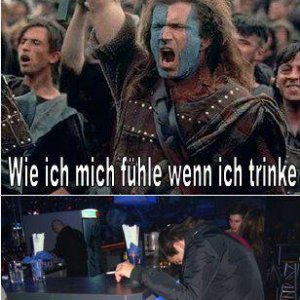 Betrunken ...