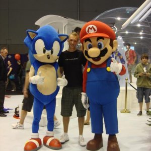 Developr mit Mario und Sonic :-)