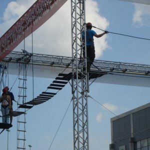 Hochseilklettern im Außengelände