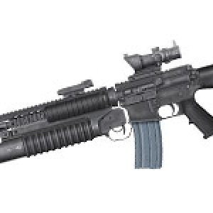 M16 ACOG M203