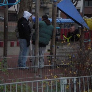 Hinter den Kulissen