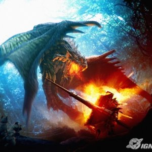 Rathian vs Hunter