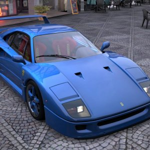 F-40 blue (Corvette ZR1)
Now is black ;]
