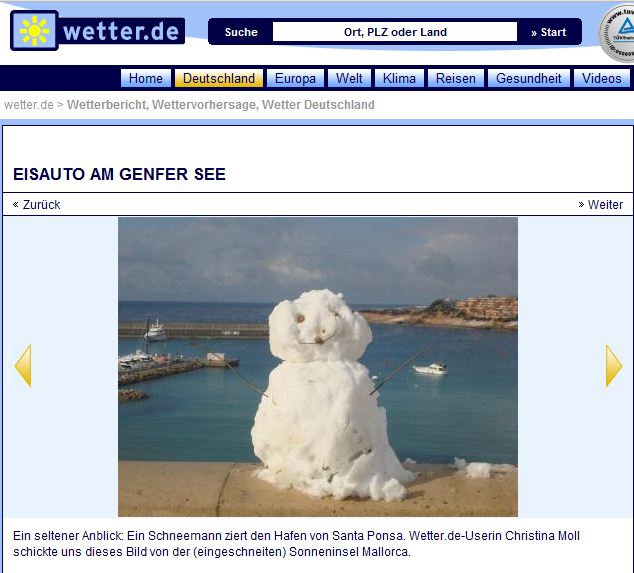 Eigentlich habe ich das Bild an RTL geschickt. :D