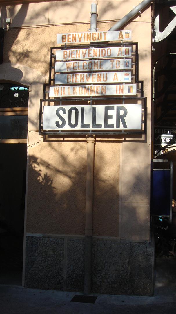 Die Stadt Soller.