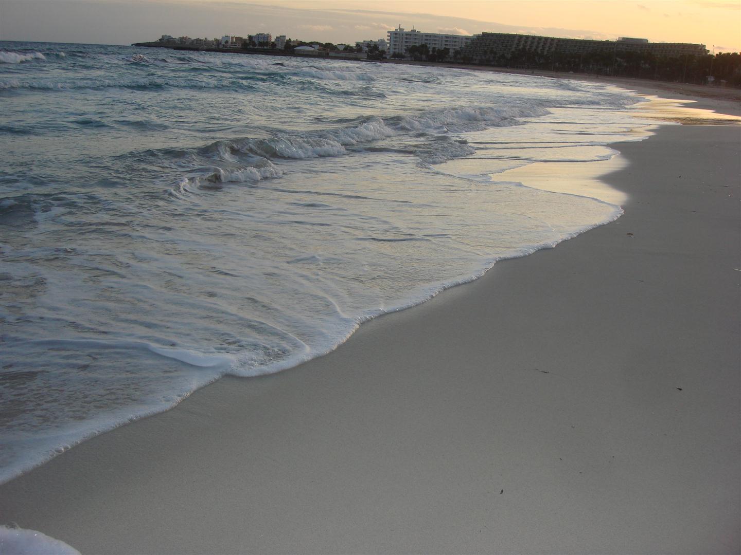 Super feiner Sandstrand.