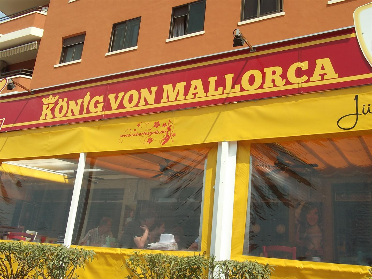 Hier das Kultbistro von Jürgen in Santa Ponca.