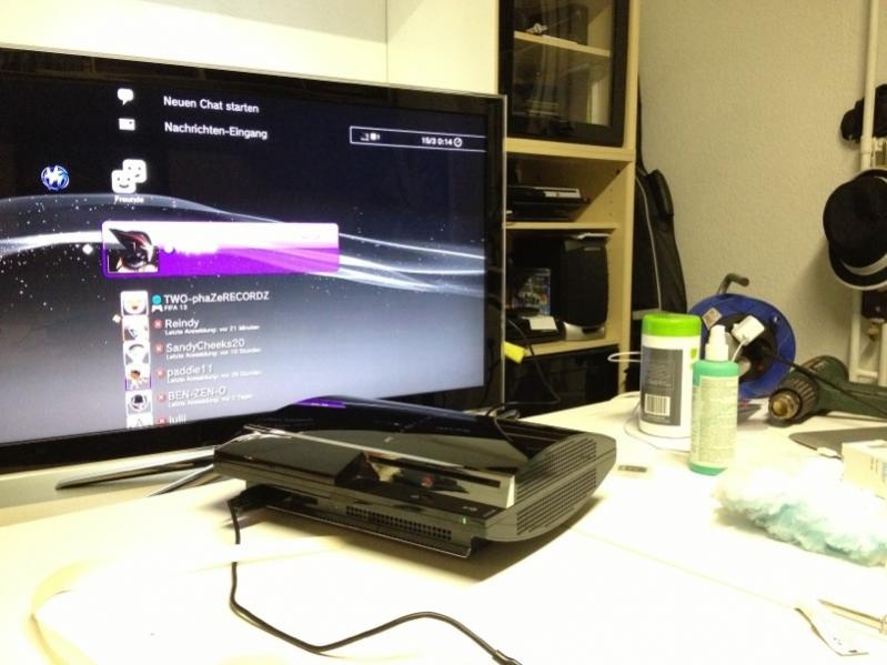 Nach erfolgreichem reflow und Zusammenbau eine ps3 für 30? abgestaubt..