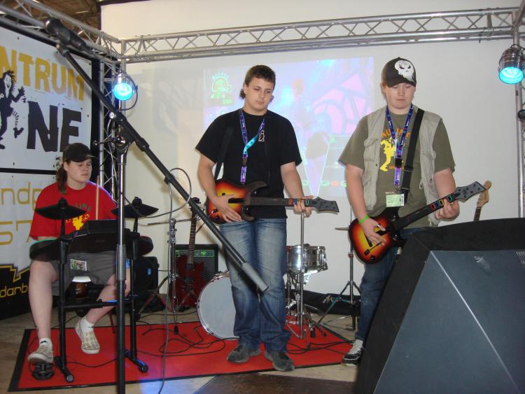 Guitar Hero Player vom Jugendzentrum Köln