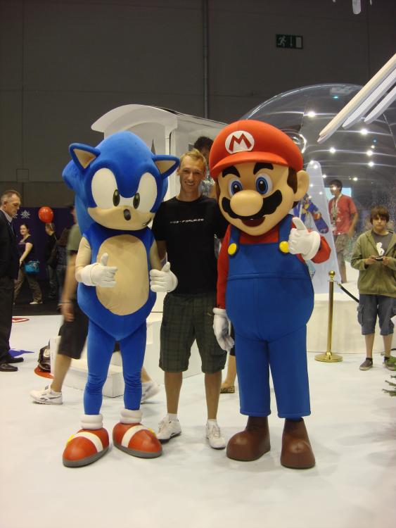 Developr mit Mario und Sonic :-)