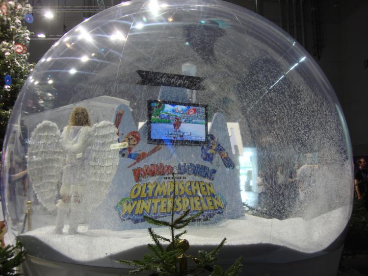 Mario & Sonic Schneekugel