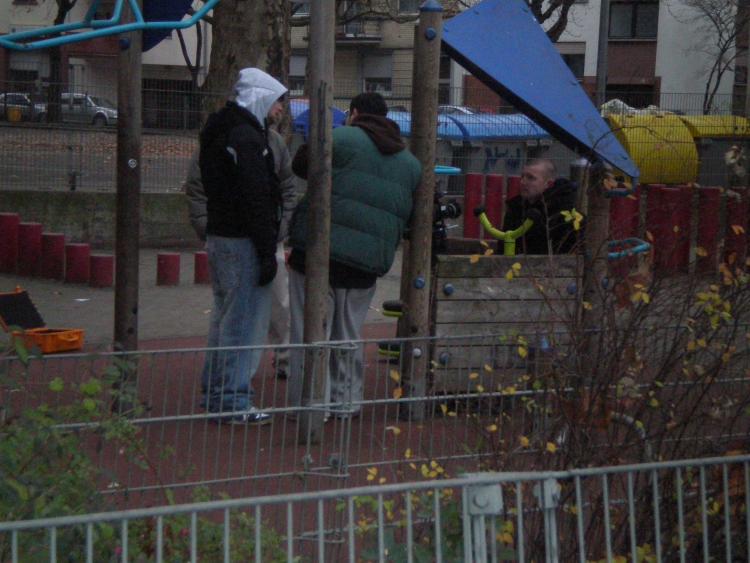Hinter den Kulissen