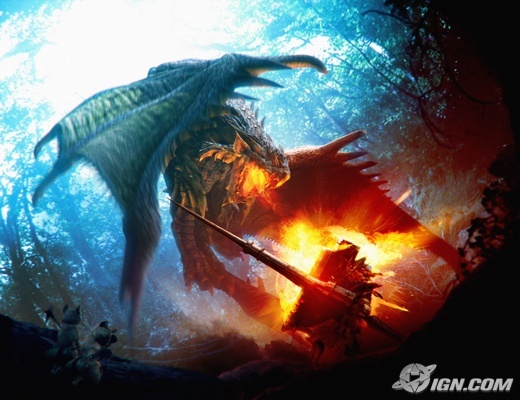 Rathian vs Hunter