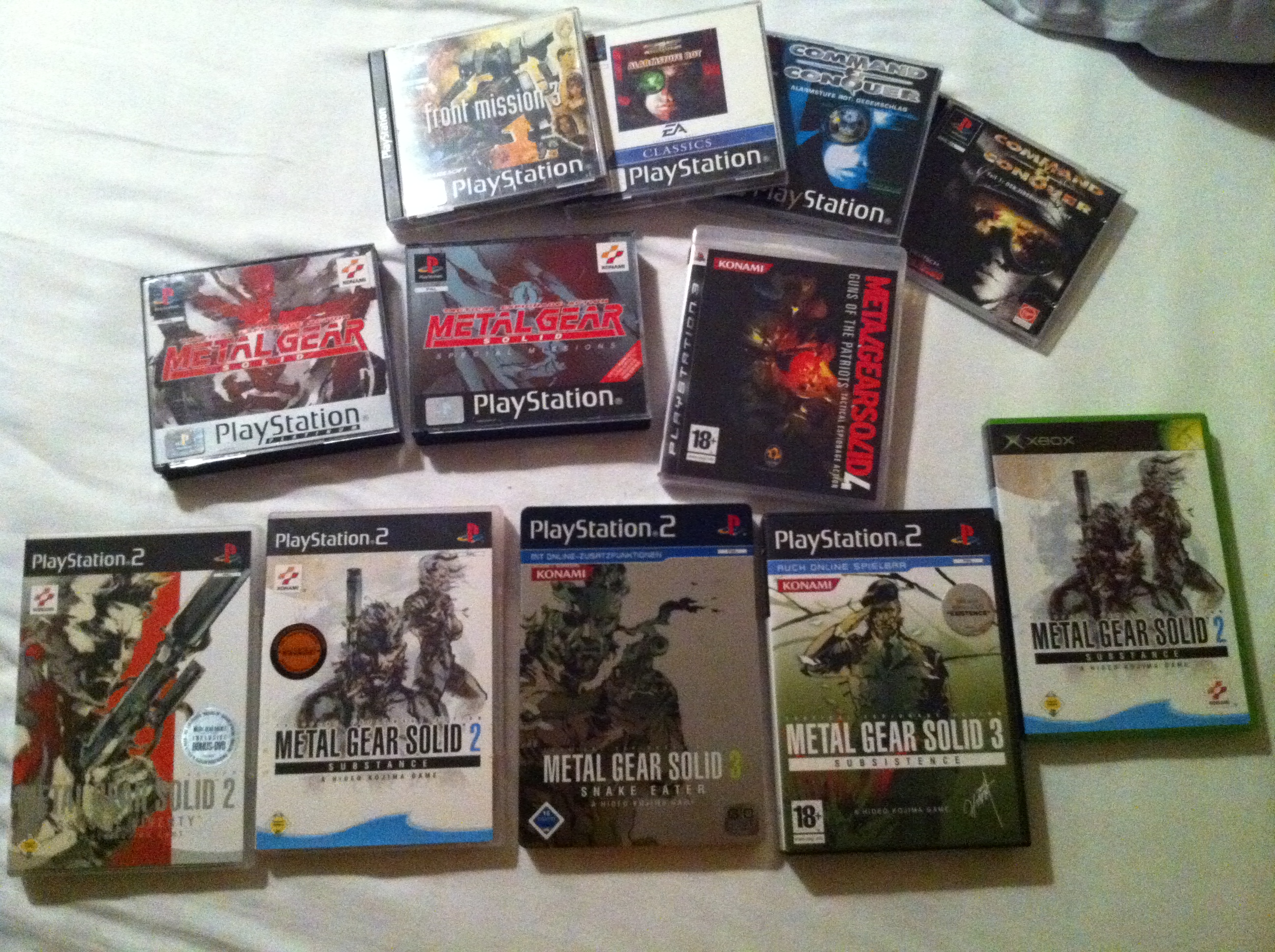 Command & Conquer
Metal Gear Solid