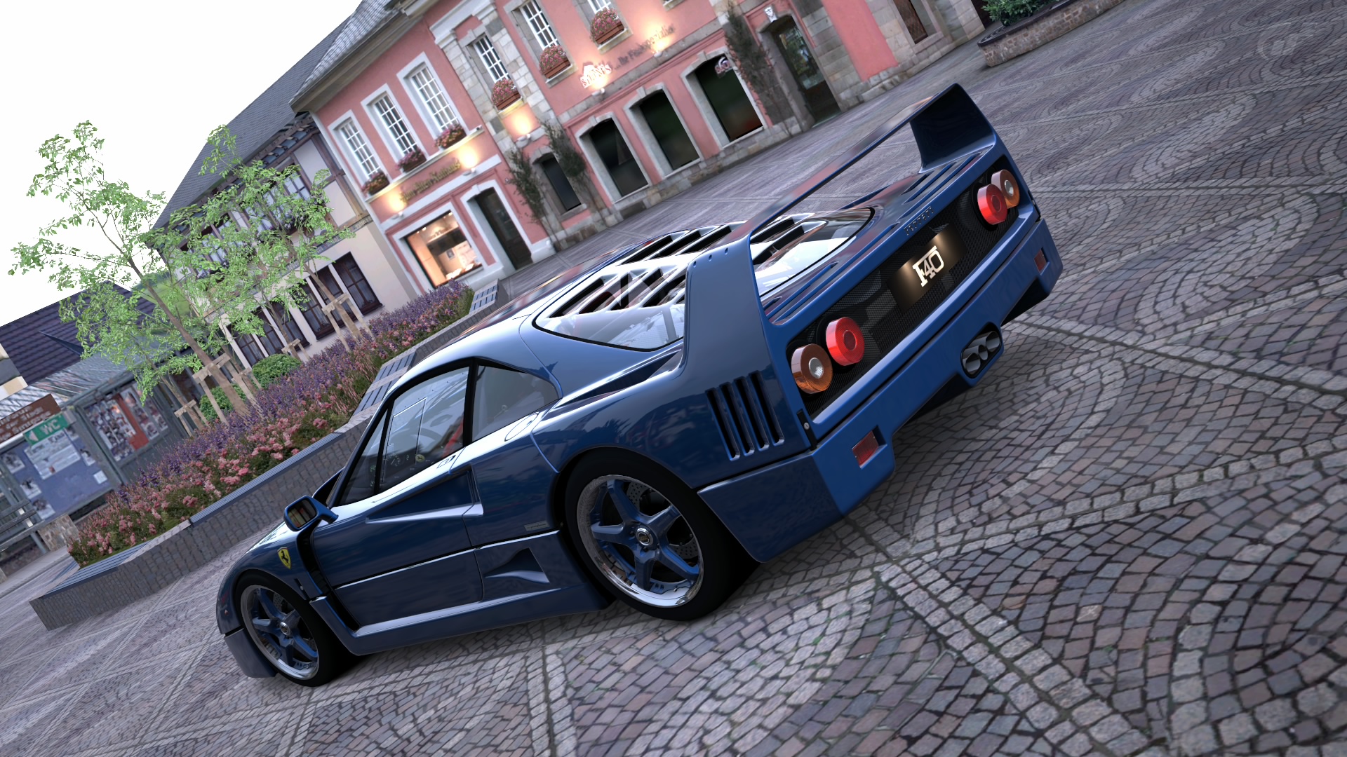 F-40 blue (Corvette ZR1)
Now is black ;]