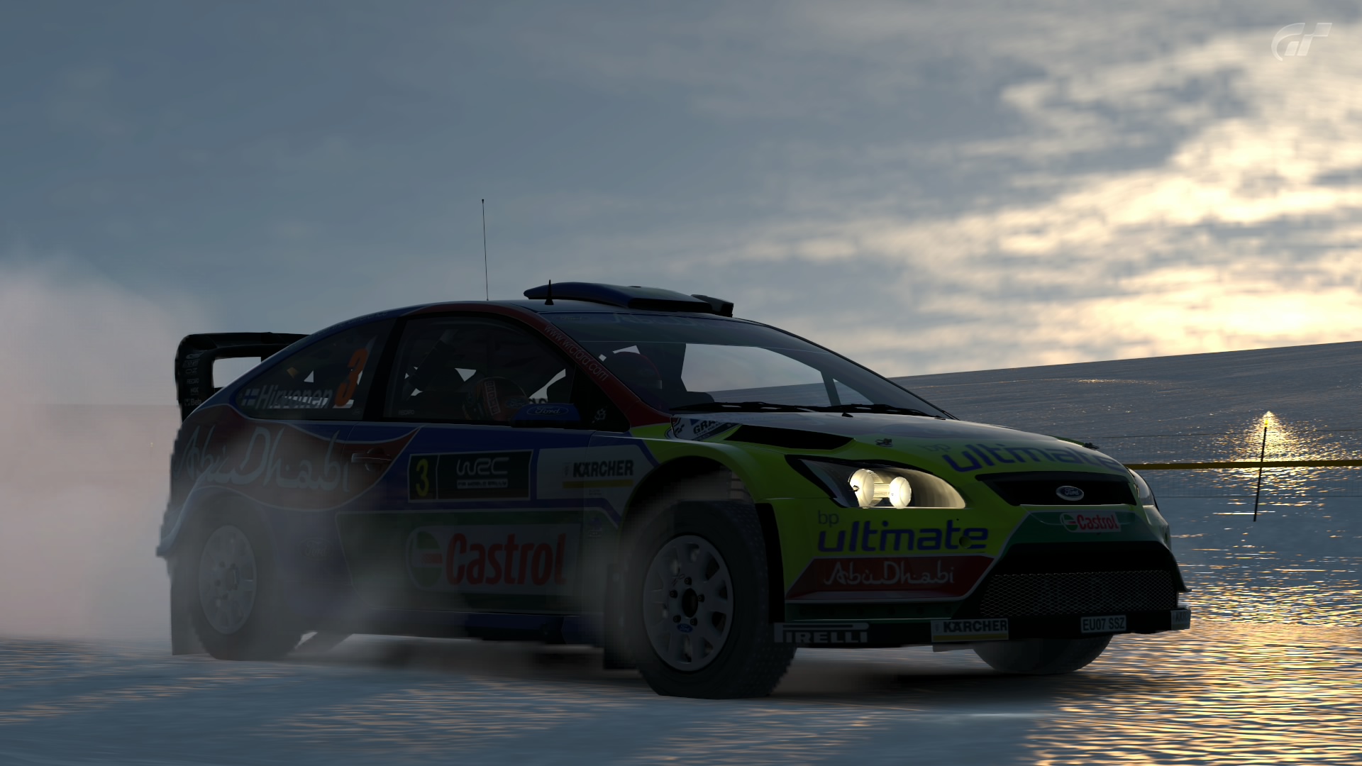 Ford Focus WRC Rally Car